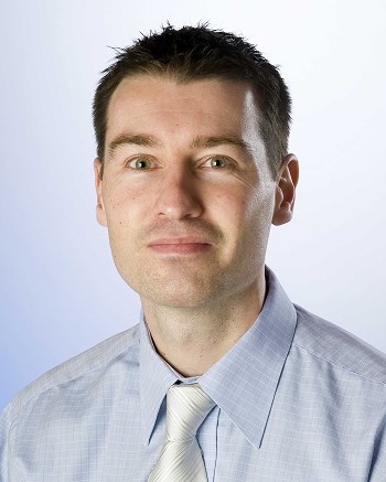 Portrait photograph of Dr Andrew J. Gawthorpe BDF